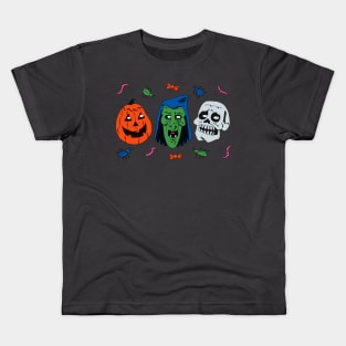 Halloween III: Season of the Witch Silver Shamrock Masks Kids T-Shirt